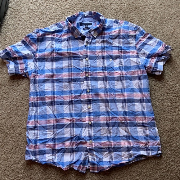 Tommy hilfigure classic fit XXL short sleeve button up - Picture 1 of 3